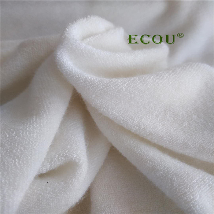 bamboo french terry towelling fabric rolls and quick dry microfiber fabric yard for bath towel fabric