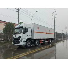 شاحنة تسليم البضائع الخطيرة في Dongfeng