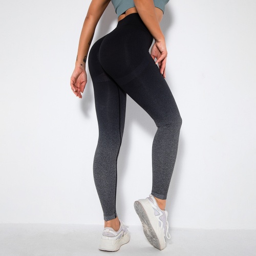 sömlösa gym leggings med hög midja