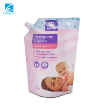 Customized Plastic Stand-Up Pouch for Washing Liquid Soap and Detergent