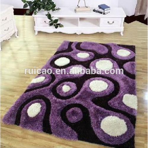 3D Polyester Shaggy Floor Carpets