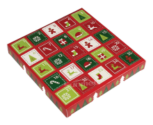 25 Days Christmas Empty Sweet Candy Advent Calendar
