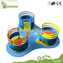 Triple Spin seats independent soft indoor play equipment