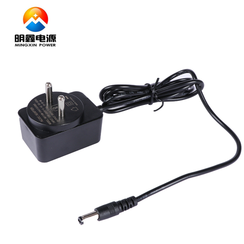 12v1a AC-DC Adapter 2pin Plug India dengan BIS