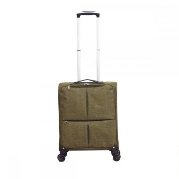 3pcs Promotion Softshell Trolley Luggage Set