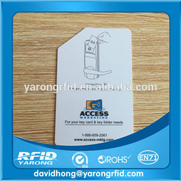 Low Price 13 56mhz pvc RFID nfc Hotel Key Cards with chip RFID Smart Card