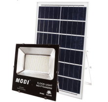 Flicker-free solar flood light for road