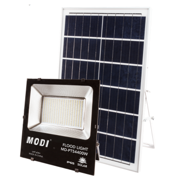 Flicker-free solar flood light for road