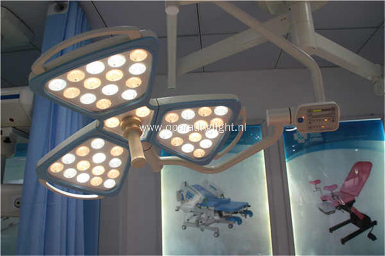 Ceiling mounted single dome flower OT lamp