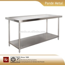 Guangzhou factory stainless steel kitchen table chairs