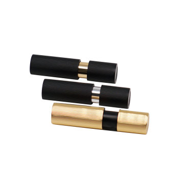 Pretty Lipstick Packaging Black Magnetic Empty Lipstick Tube