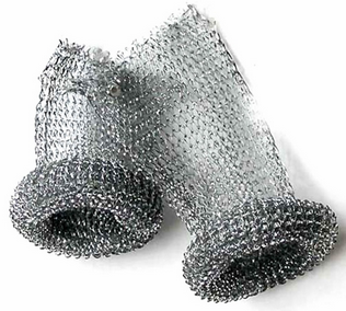 Widely used low price stainless steel wire mesh scourer