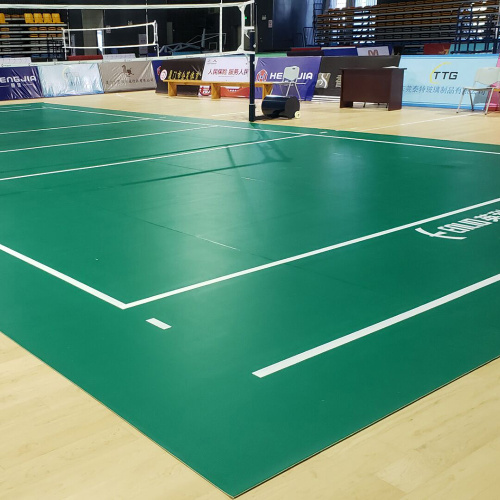 PVC Indoor Volleyball floor with ITF certificate