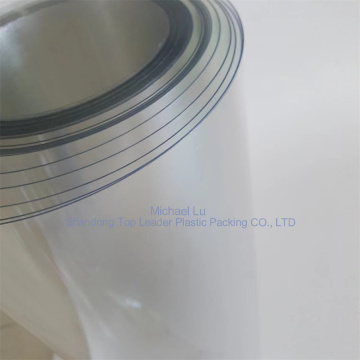 Transparent PET thermoplastic film for label overlay