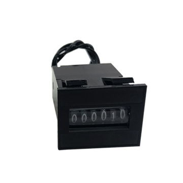 Mechanical 6 Digit Time Coin Electromagnetic Counter