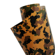 PU Camo Heat Transfer Vinyl Iron On HTV for Garments