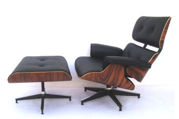 Lounge Chair and Ottoman as designed by Charles and Ray Eames
