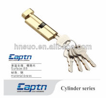 Captn C-CN60 European profile brass removable cylinder lock
