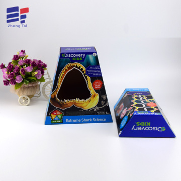 Colorful printing corrugate paper toy packaging box