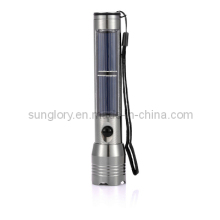 LED Aluminum Alloy Solar Torch with 1W LED
