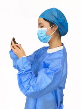 Disposable Non-Flammable Standard Surgical Gown