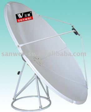 c band 120cm satellite dish