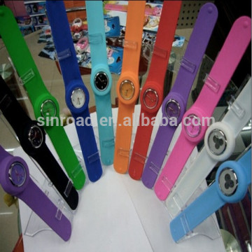 silicone slap watch