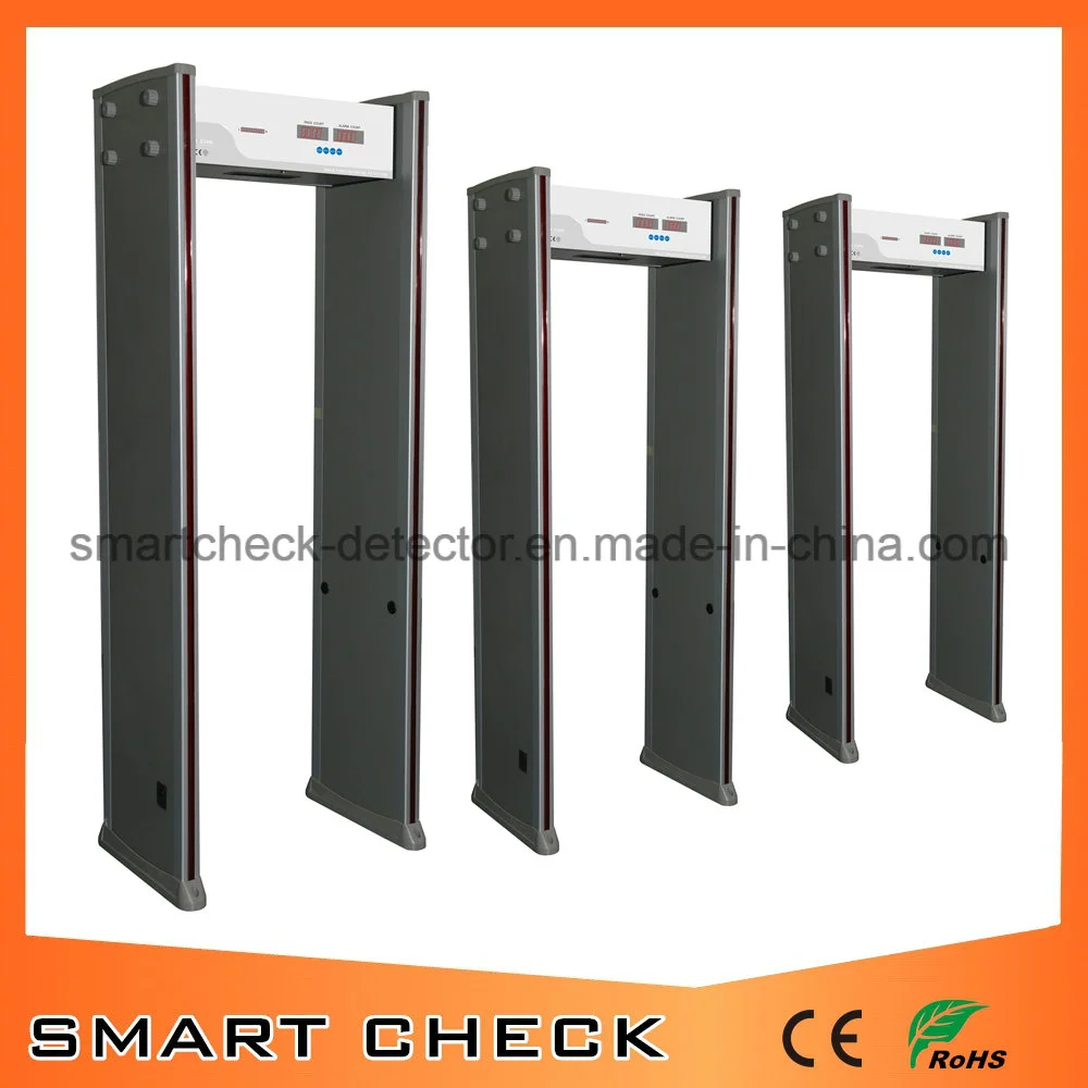 6 Zones Door Frame Metal Detector Walk Through Metal Detector