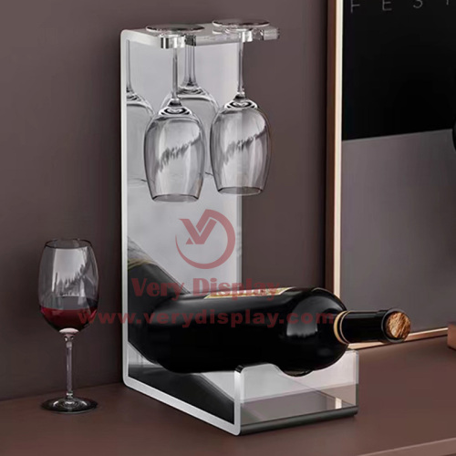 Plexiglass Wine Display Rack, Wine Stand Holder