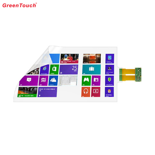 Manipis na 47 Inch Interactive Multi Touch Foil