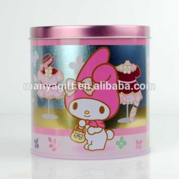 My Round Melody Tin Tissue Box Holder Wholesale Sanrio
