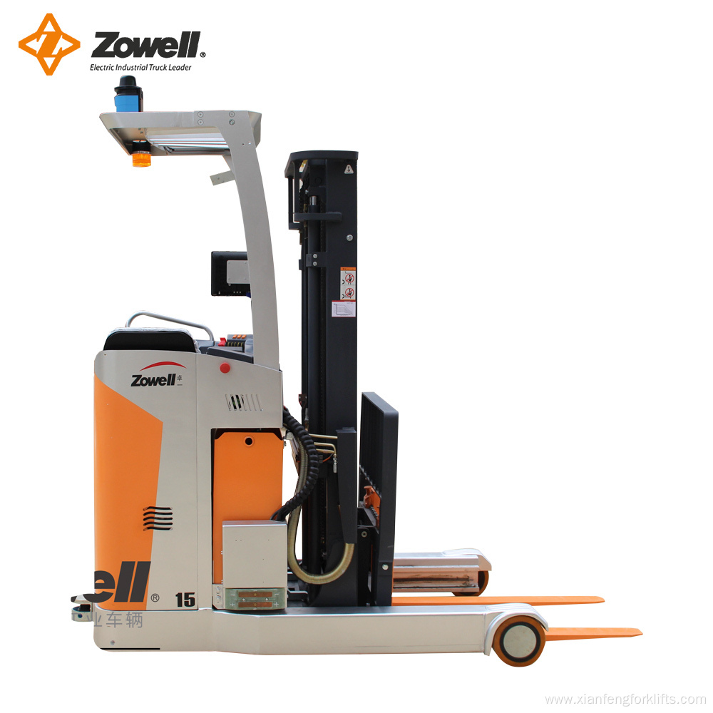 1.5ton Electric Reach Forklift Customized 5500mm