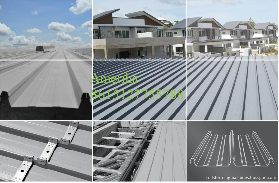 Application Of Colour Lok Roof Panel