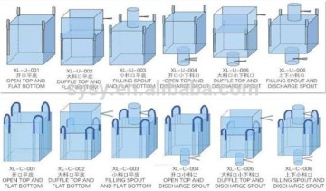 export high quality pp big bag/pp jumbo bag/pp FIBC bag packing coal, cement, sand etc