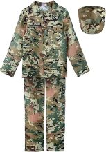 Soldier Costume Army Camouflage Uniform