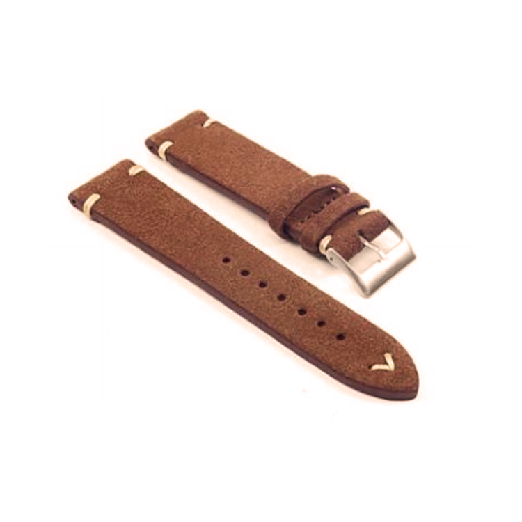 Different Style Suede Genuine Leather Watch Strap