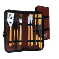 Ensemble d&#39;outils de barbecue en acier inoxydable 13pcs