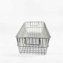 Durable SS304 Wire Mesh Basket with Handle
