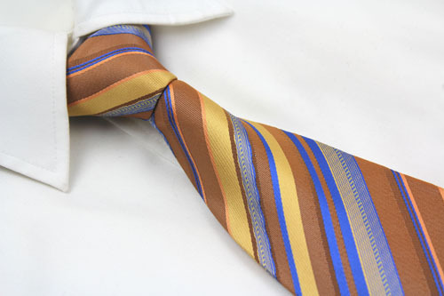 STP-270 Stripe Mens cravatta Design