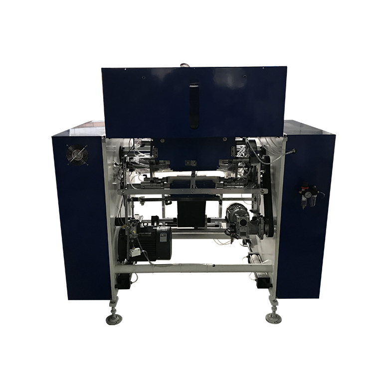 Automatic Feeding Cutting Changing Roll Thread Rewinding Machine