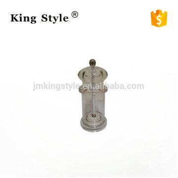 Acrylic Salt & Pepper Mill / Manual Salt & Pepper Grinder / Black Pepper Mill