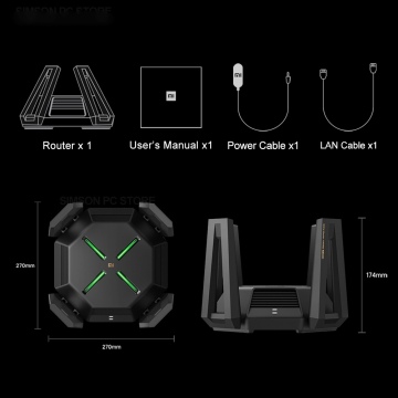 Xiaomi Router AX9000 E-sport Edition Gamer Router