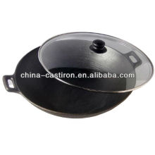 cast iron wok
