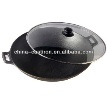 cast iron wok