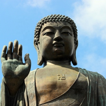 Customized great religious high quality bronze buddha statue