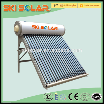 free standing solar water heater