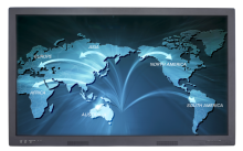 Multi points IR touch screen interactive blackboard for kids