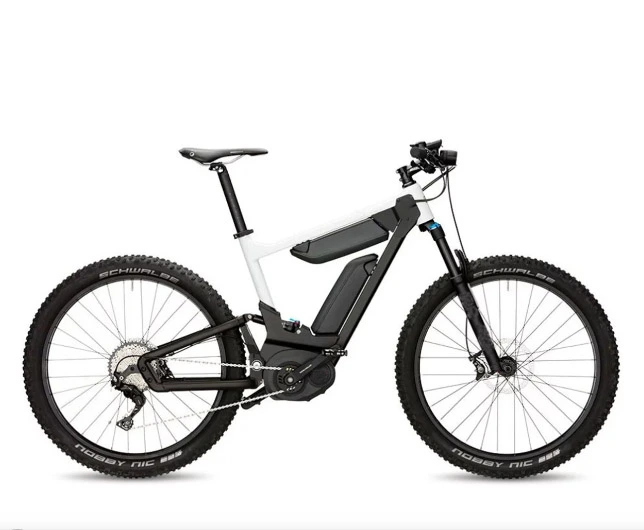 Mountain Electric Bicycle with Internal Double Lithium Battery