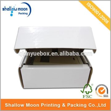 paper plain white cardboard box