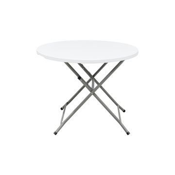 Table pliante en plastique personnalisée ronde imperméable de 36 pouces